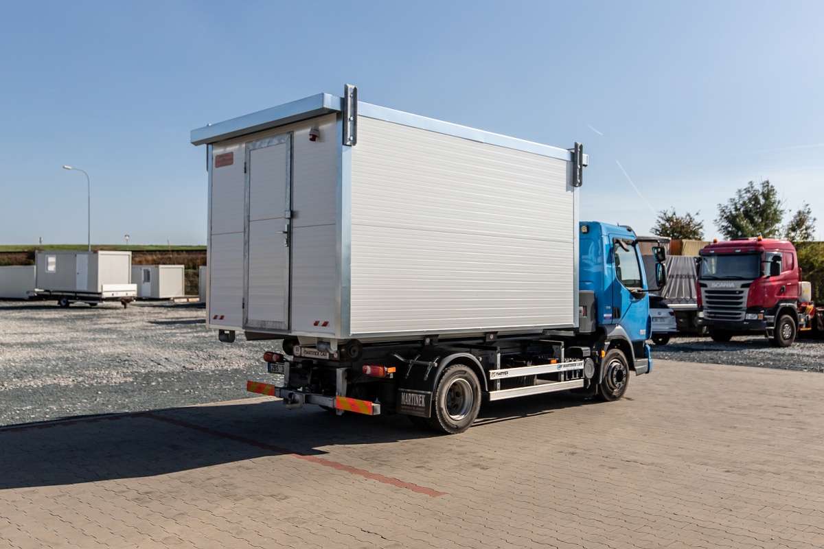 Buňka TYP 7 - MOBILNÍ BUŇKA - Výška háku 1000 mm, snadný odvoz na vozidle